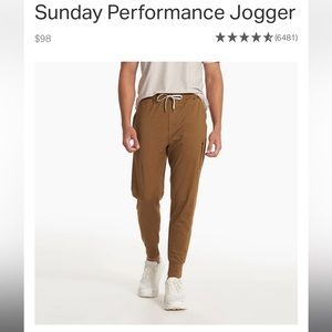 Vuori Sunday Performance Jogger Mens XS